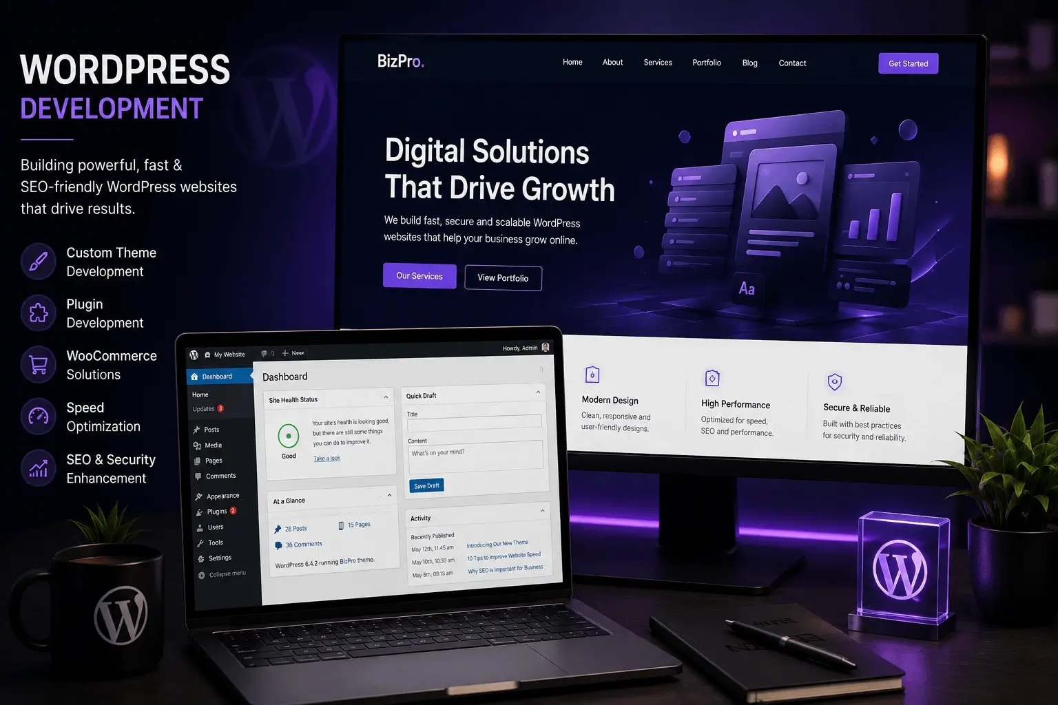 WordPress development services by Harman Sharma